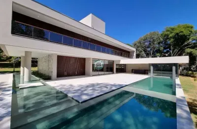 Casa com 5 dormitórios à venda, 713 m² por r$ 8.500.000,00 - condomínio estância das amendoeiras - lagoa santa/mg
