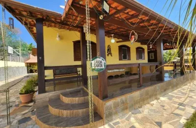 Casa com 5 dormitórios à venda, 460 m² por r$ 1.100.000,00 - condomínio aldeia da jaguara - jaboticatubas/mg