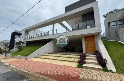 Casa com 3 dormitórios à venda, 312 m² por r$ 1.800.000,00 - condomínio gran royalle - lagoa santa/mg