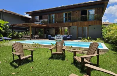 Casa com 8 dormitórios à venda, 585 m² por r$ 7.200.000,00 - praia do forte - mata de são joão/ba