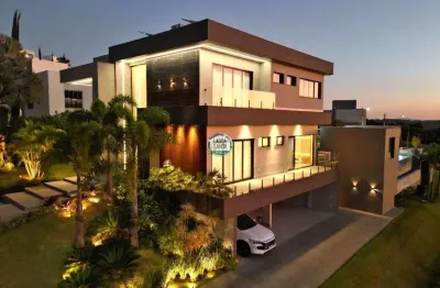 Casa com 4 dormitórios à venda, 500 m² por r$ 5.590.000,00 - condomínio mirante do fidalgo - lagoa santa/mg