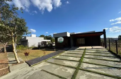 Casa com 4 dormitórios à venda, 210 m² por r$ 1.350.000,00 - condomínio estância das aroeiras - lagoa santa/mg