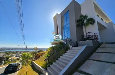 Casa com 4 dormitórios à venda, 480 m² por r$ 4.400.000 - condomínio boulevard - lagoa santa/mg