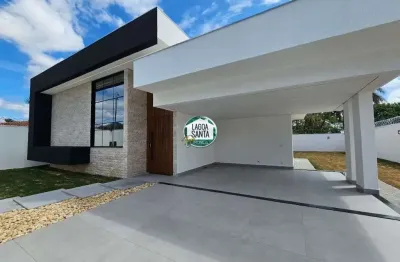 Casa com 3 dormitórios à venda, 190 m² por r$ 1.450.000,00 - joá - lagoa santa/mg