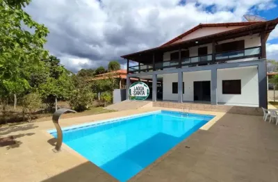 Casa em condomínio fechado com 5 quartos à venda na Rua Jacarandas, 2177, Condomínio Estância da Mata, Lagoa Santa