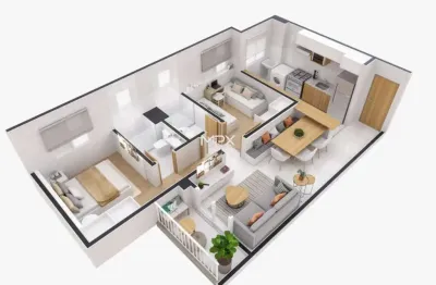 Apartamento com 2 quartos à venda na vila industrial, piracicaba  por r$ 340.000