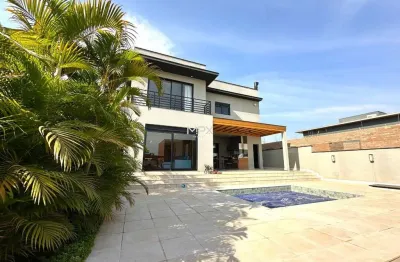 Casa em condomínio fechado com 4 quartos à venda no jardim planalto, piracicaba  por r$ 3.200.000