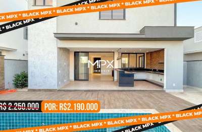 Casa em condomínio fechado com 3 quartos à venda no santa rosa, piracicaba  por r$ 2.190.000