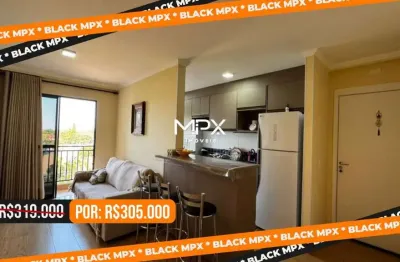 Apartamento com 2 quartos à venda no jardim nova iguaçu, piracicaba  por r$ 305.000