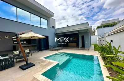 Casa em condomínio fechado com 3 quartos à venda no jardim planalto, piracicaba  por r$ 2.750.000