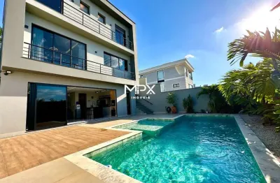 Casa em condomínio fechado com 3 quartos à venda no santa rosa, piracicaba  por r$ 2.280.000