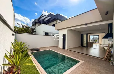 Casa em condomínio fechado com 3 quartos à venda no santa rosa, piracicaba  por r$ 1.580.000