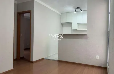 Apartamento à venda em Piracicaba, Dois Córregos, com 2 quartos, com 46 m²