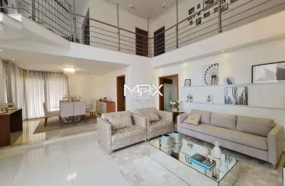 Casa à venda em piracicaba, campestre, com 3 suítes, com 560 m², condomínio park campestre i