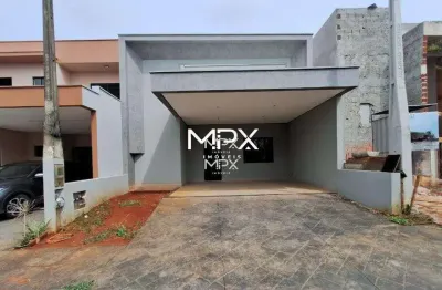 Casa à venda em piracicaba, água branca, com 3 quartos, com 130.89 m², residencial tomazella