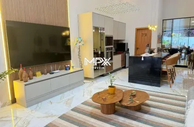 Casa à venda em piracicaba, horto, com 3 quartos, com 200 m², condomínio portal do horto