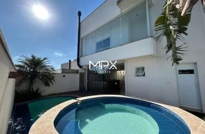 Casa à venda em piracicaba, ondas, com 2 suítes, com 263 m², condomínio reserva das paineiras