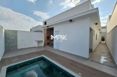 Casa à venda em piracicaba, água branca, com 3 quartos, com 131.52 m², residencial mônaco