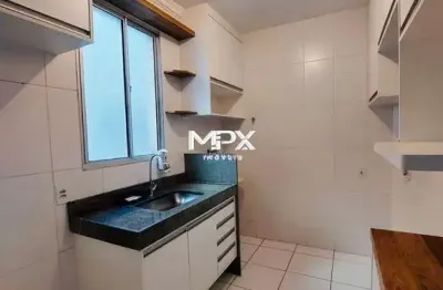 Apartamento à venda em piracicaba, dois córregos, com 2 quartos, com 45 m²