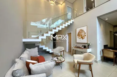 Casa à venda em piracicaba, bongue, com 3 suítes, com 232.01 m², soleil piracicaba