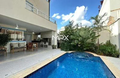 Casa à venda em piracicaba, santa rosa, com 3 quartos, com 234.03 m², condomínio villa bela vista