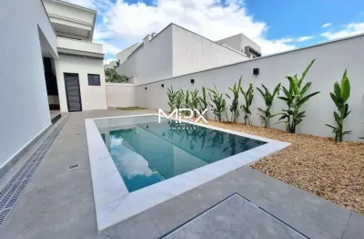 Casa à venda em piracicaba, santa rosa, com 3 suítes, com 175 m², condomínio villa bela vista
