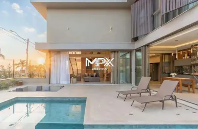 Casa à venda em piracicaba, santa rosa, com 3 suítes, com 324.48 m², condomínio villa bela vista