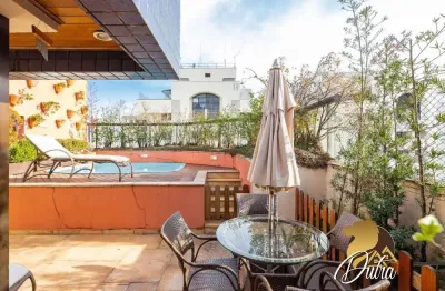 Cobertura brooklin paulista 297m² 03 dormitórios 02 suítes 4 vagas