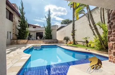 Sobrado chácara monte alegre 431m² 05 dormitórios 03 suítes 3 vagas