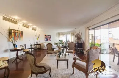 Apartamento com 4 quartos para alugar na Alameda Jauaperi, 290, Moema, São Paulo