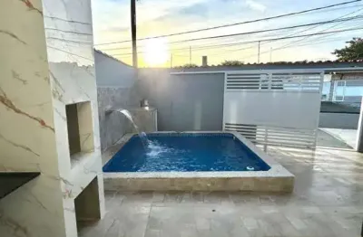 Casa para venda em mongaguá, balneário jussara, 3 dormitórios, 1 suíte, 2 banheiros, 3 vagas