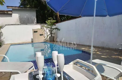 Sobrado com 5 dormitórios à venda, 221 m² por r$ 2.220.000,00 - riviera de são lourenço - bertioga/sp