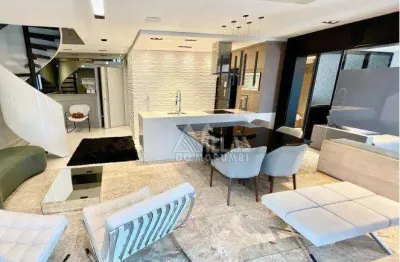 Apartamento duplex com 3 dormitórios à venda, 150 m² por r$ 3.000.000,00 - vila nova conceição - são paulo/sp