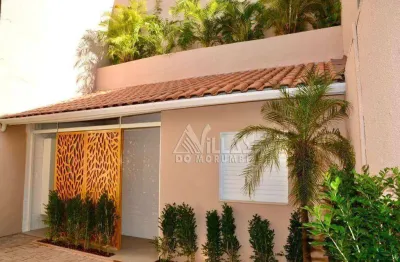 Sobrado com 3 dormitórios para alugar, 145 m² por r$ 8.850/mês - campo belo - são paulo/sp