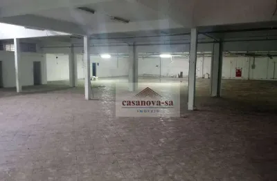 Galpão para alugar, 3500 m² por r$ 50.000,00/mês - casa branca - santo andré/sp