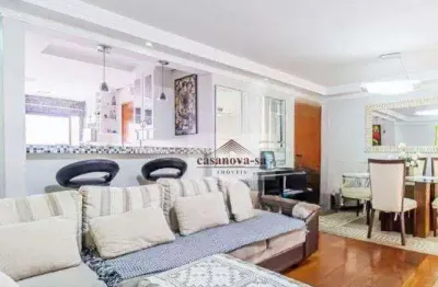 Apartamento px prefeitura  à venda, 136 m² por r$ 785.000 - vila bastos - santo andré/sp