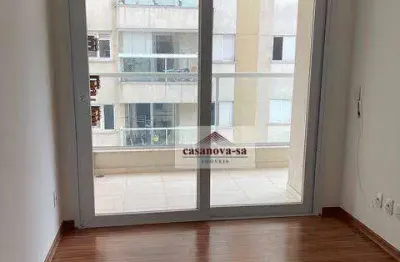 Apartamento com 2 dormitórios para alugar, 58 m² por r$ 3.782,00/mês - jardim - santo andré/sp