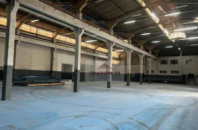 Galpão para alugar, 2400 m² por r$ 54.065,00/mês - vila sacadura cabral - santo andré/sp