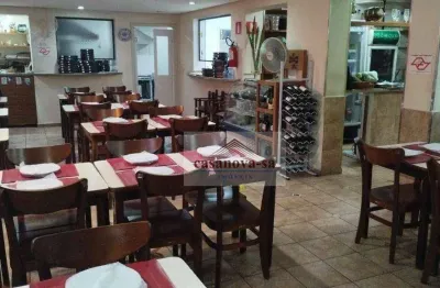 Salão/ponto/loja para alugar, 264 m² por r$ 9.610/mês - parque jaçatuba - santo andré/sp