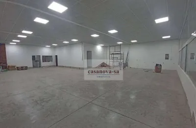 Galpão para alugar, 700 m² por r$ 26.680/mês - vila humaitá - santo andré/sp
