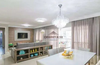 Apartamento clugar, 166 m² por r$ 2.101.370/mês - jardim - santo andré/sp