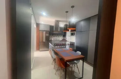 Apartamento  reformado à venda, 135 m² por r$ 989.000 - jardim - santo andré/sp