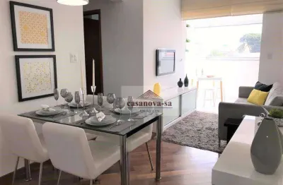 Apartamento com 2 dormitórios à venda, 60 m² por r$ 637.000,00 - campestre - santo andré/sp