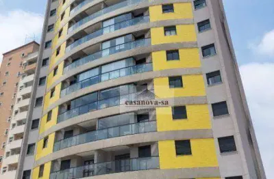 Apartamento com 3 dormitórios à venda, 90 m² por r$ 830.000,00 - vila assunção - santo andré/sp