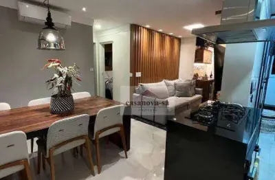 Apartamento com 2 dormitórios à venda, 65 m² por r$ 860.000,00 - jardim - santo andré/sp