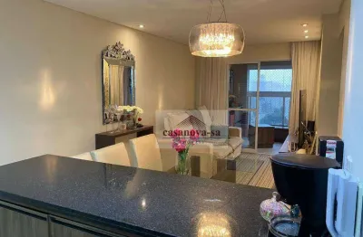 Apartamento com 2 dormitórios à venda, 74 m² por r$ 765.000,00 - campestre - santo andré/sp