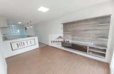 Apartamento com 2 dormitórios para alugar, 50 m² por r$ 2.163,00/mês - vila homero thon - santo andré/sp