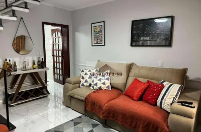 Sobrado com 2 dormitórios, 123 m² - venda por r$ 745.000,00 ou aluguel por r$ 5.245,00/mês - vila bastos - santo andré/sp
