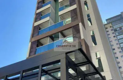 Apartamento com 1 dormitório à venda, 29 m² por r$ 370.000,00 - jardim - santo andré/sp