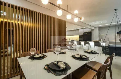 Apartamento com 4 dormitórios à venda, 178 m² por r$ 2.831.000,00 - jardim - santo andré/sp